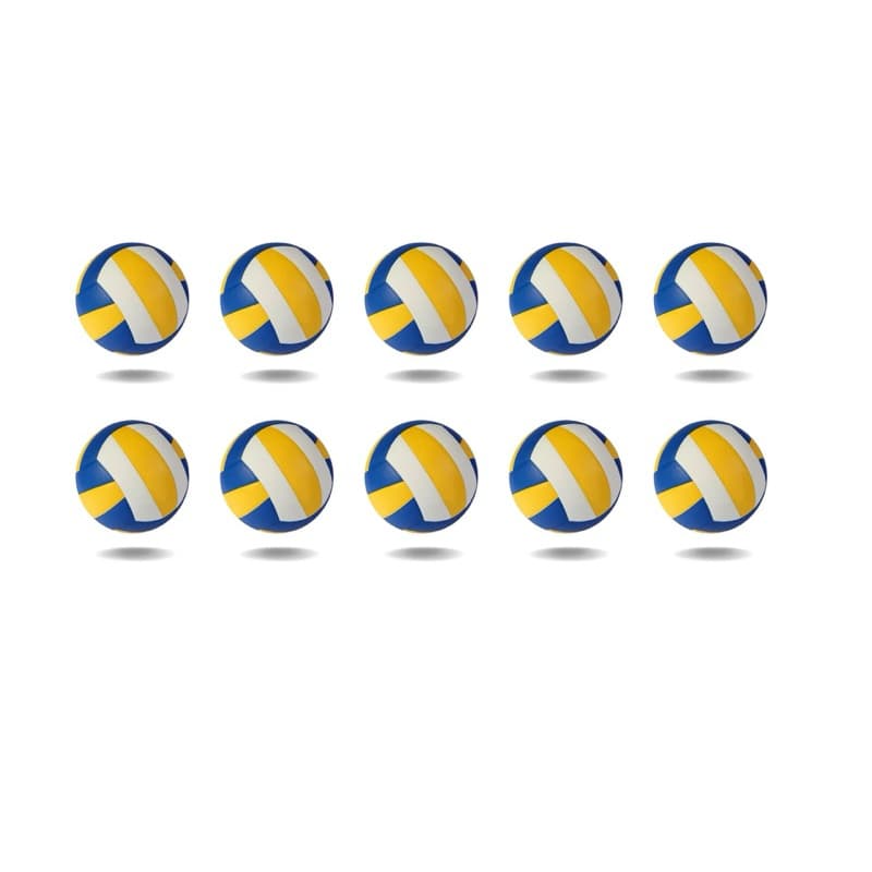 Kit 10 Bolas De Vôlei Quadra E Praia Oficial Tamanho Profissional