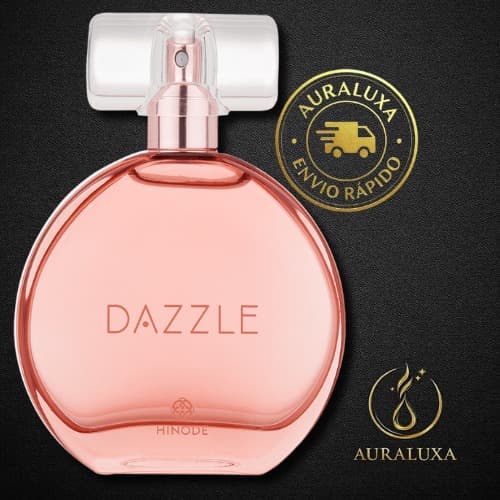 QUEIMA DE ESTOQUE | Perfume Feminino Dazzle Color Champagne Hinode 60ml | Frutado | Queima de Estoque