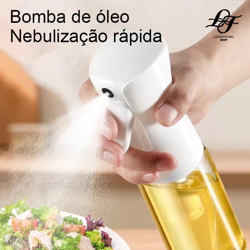 Borrifador de Óleo 200ml para Cozinha, Transparente