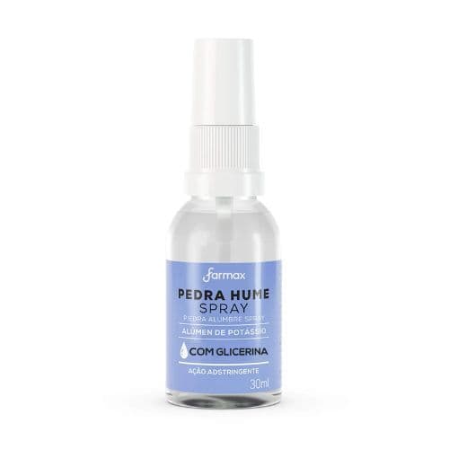 Pedra Hume Spray com Glicerina Farmax 30ml