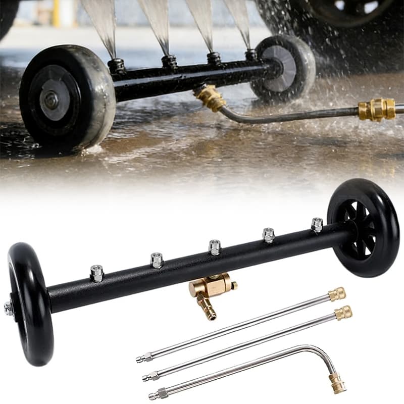 Lavadora Alta Pressão Limpador De Chassi Automotivo com 2 Extensão-4/5/7 buracos