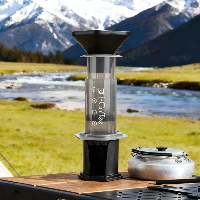 iCoffee Cafeteira Original Para Acampamento e Viagens