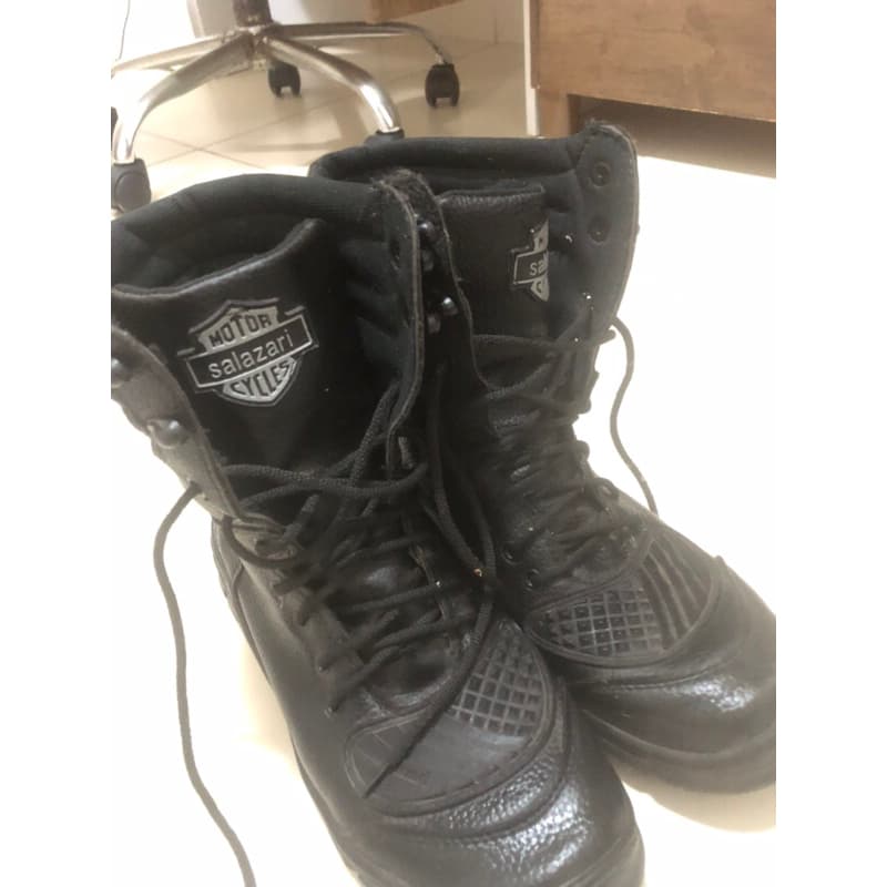 bota de couro