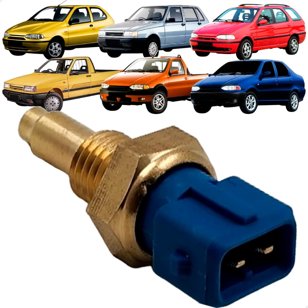 Sensor De Temperatura Fiat Palio Uno Siena Weekend Strada Fiorino Brava 1.0 1.5 1.6 de 1996 Até 2000