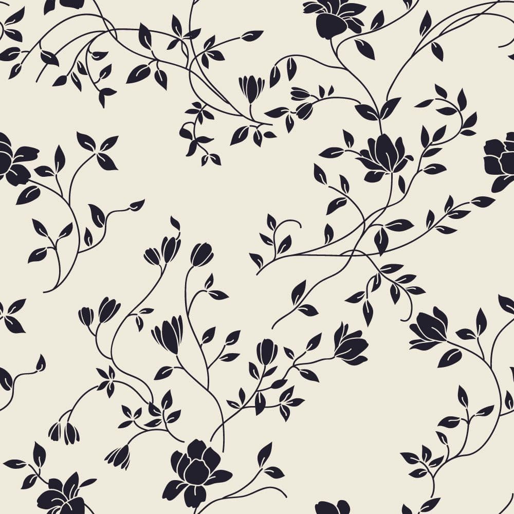 Papel de Parede Florido Realista Autoadesivo Para Quarto Cozinha Sala Jardim - Envio Imediato!
