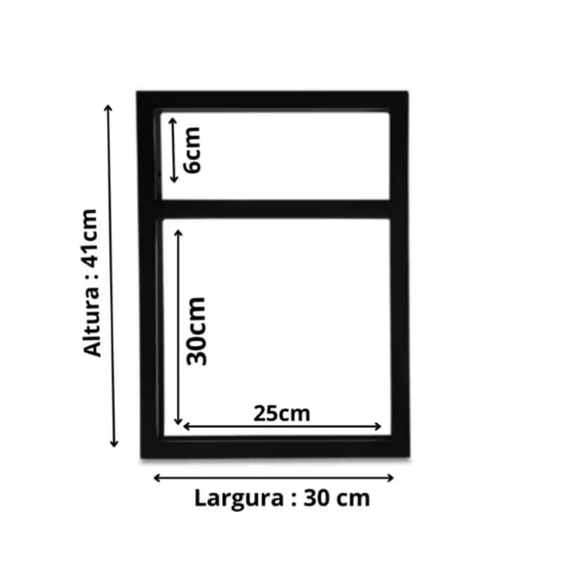 kit 2 suportes para prateleira em metalon