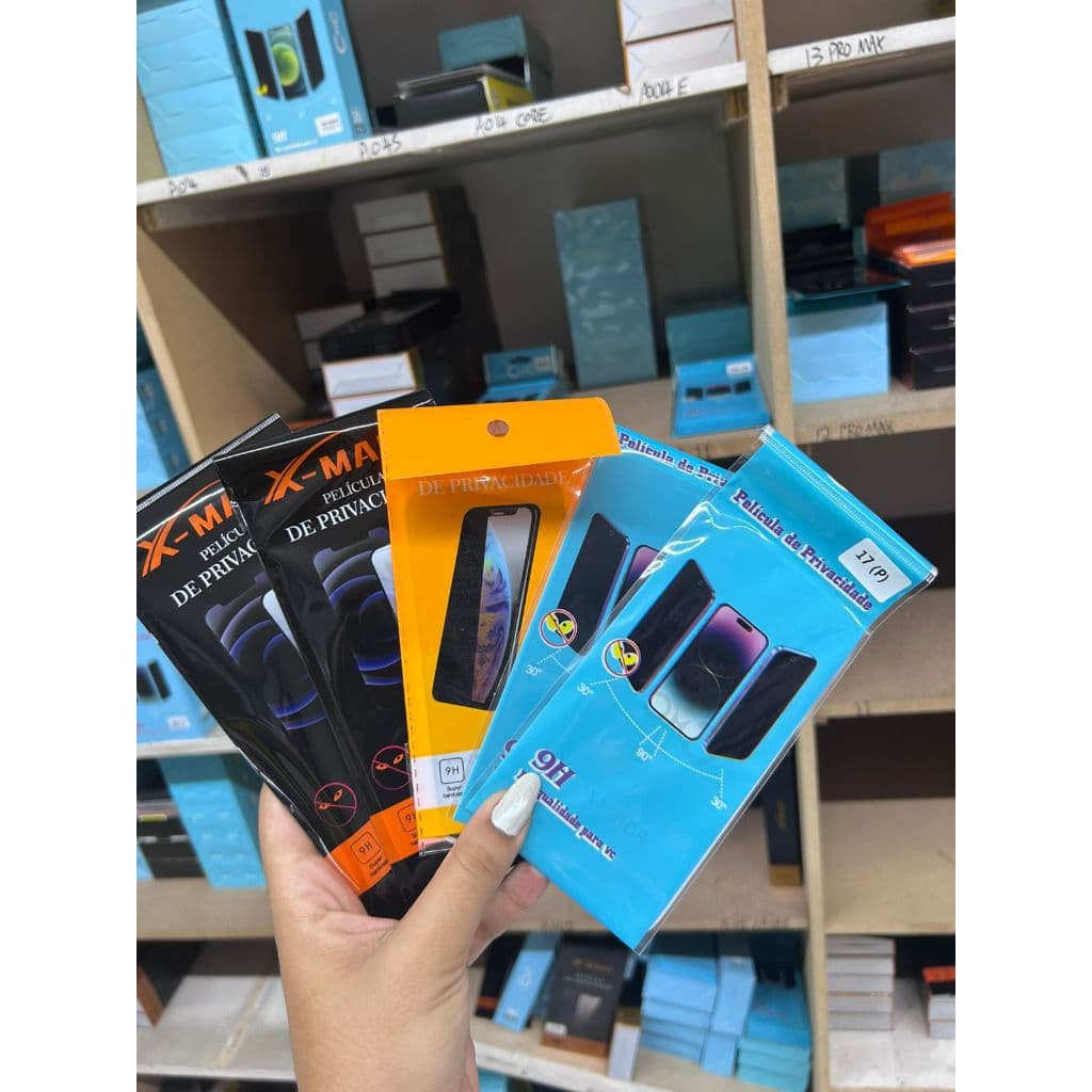 KIT 3 Película de vidro 3D Privacidade XIAOMI