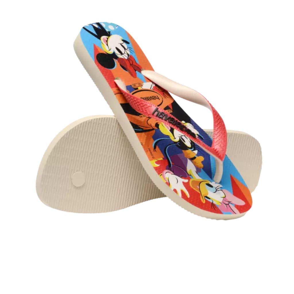 DISNEY STYLISH ADULTO / BEGE PALHA VERMELHO RUBI