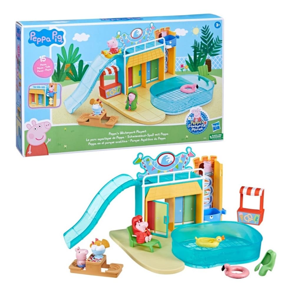 Parque Aquático da Peppa 2 Figuras e Acessórios Hasbro