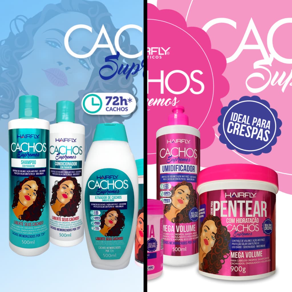 Kit Duo Cachos Supremos – Mega Volume / Tradicional