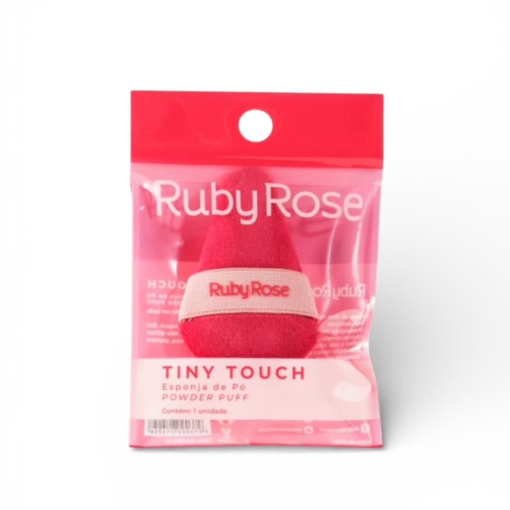 Esponja Para Pó Compacto ou Pó Solto Ruby Rose Tiny Touch