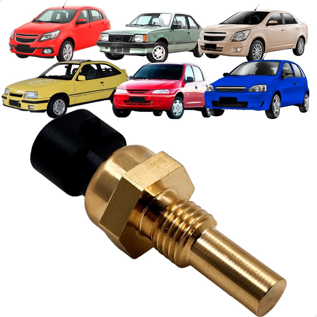 Sensor De Temperatura Chevrolet Monza EFI Agile Celta Corsa Spin Cobalt Kadett Montana 1991 até 2015