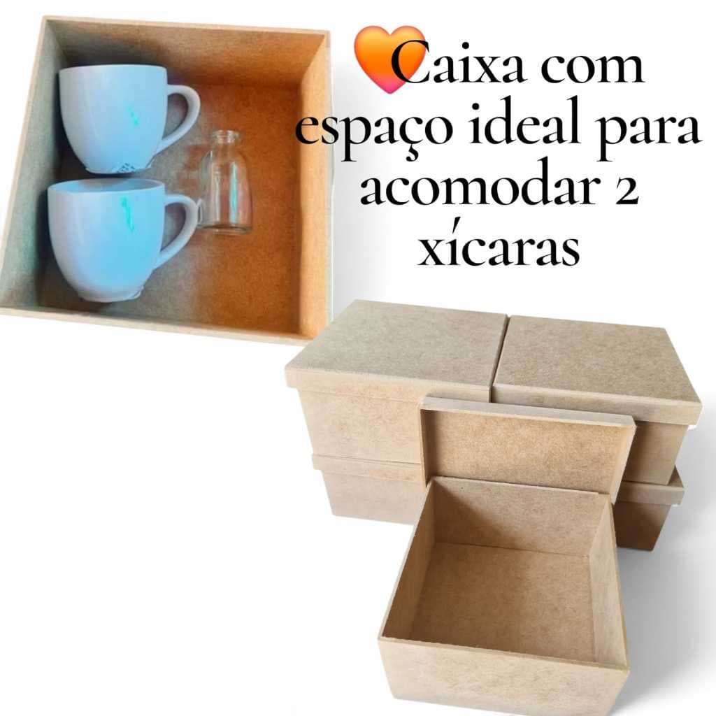 5 CAIXA 15X15X8 CAIXA CONVITE CASAMENTO