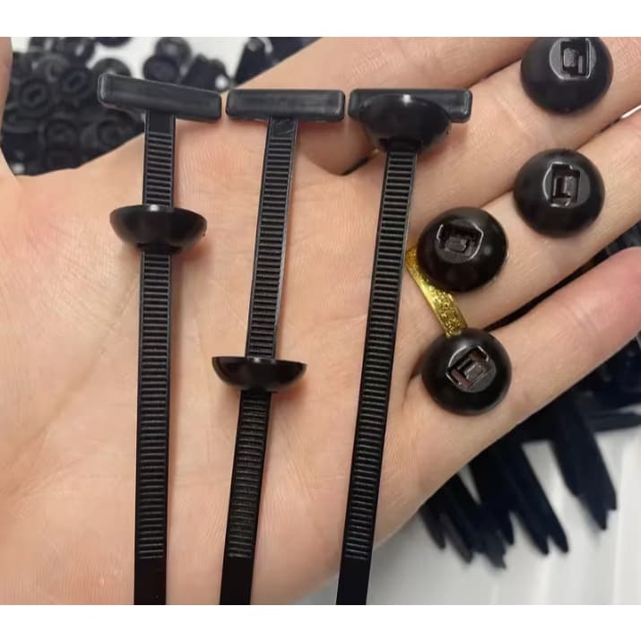 Abraçadeiras de Nylon Reforçadas com Puxador – Auto-bloqueantes, Alta Resistência