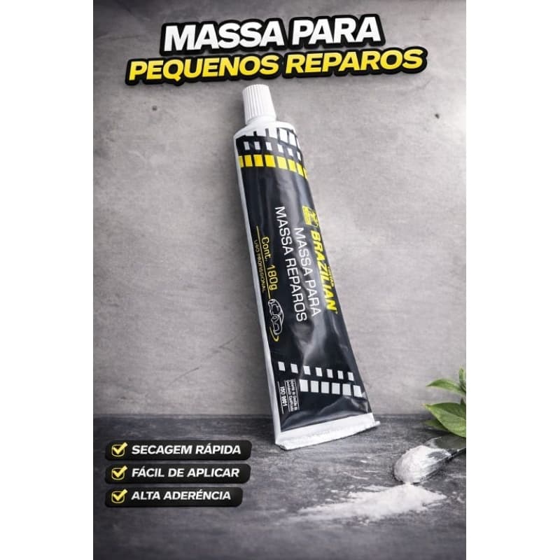 MASSA PARA PEQUENOS REPAROS 180g BRAZILIAN