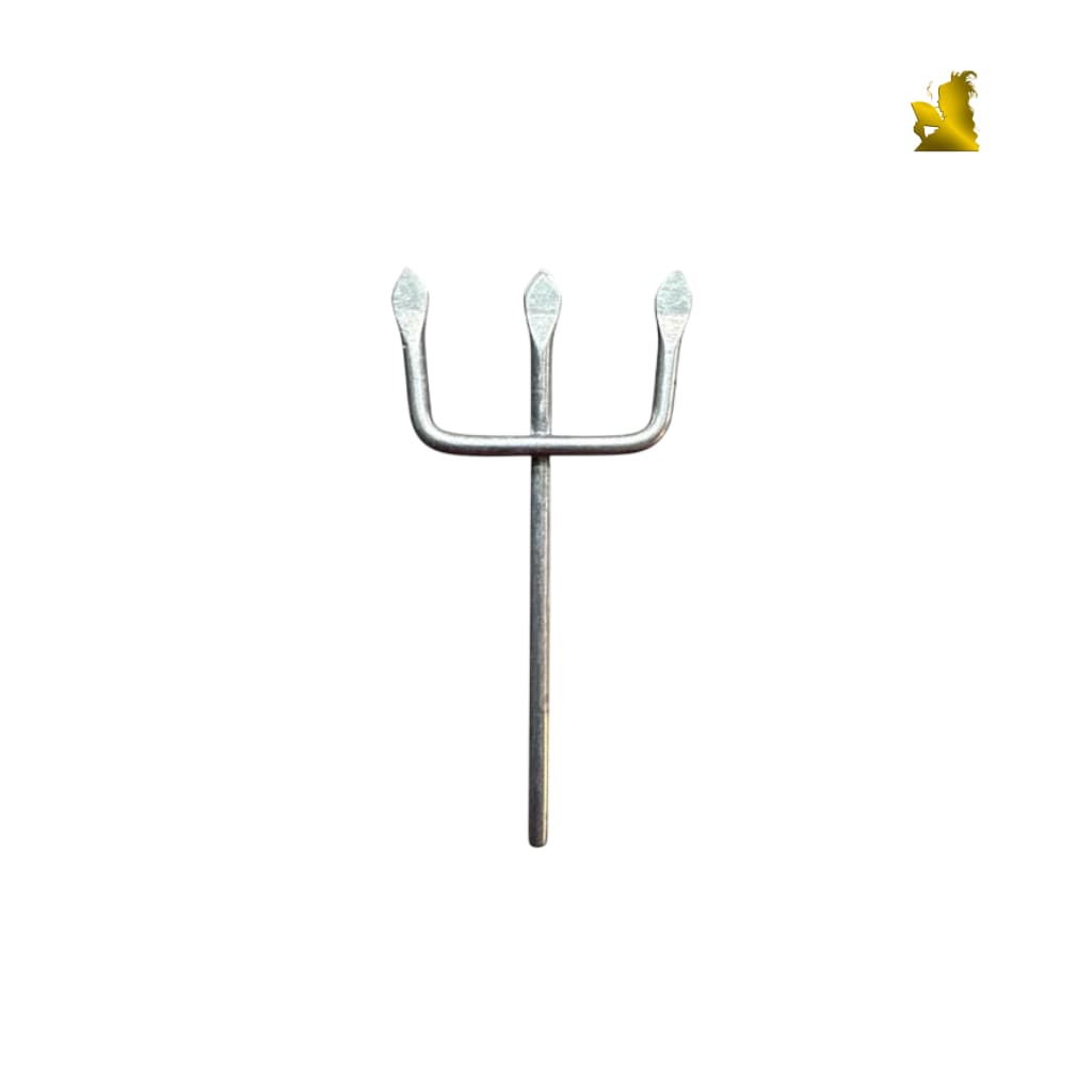 Tridente Exu 10cm de Ferro - Umbanda e Candomblé