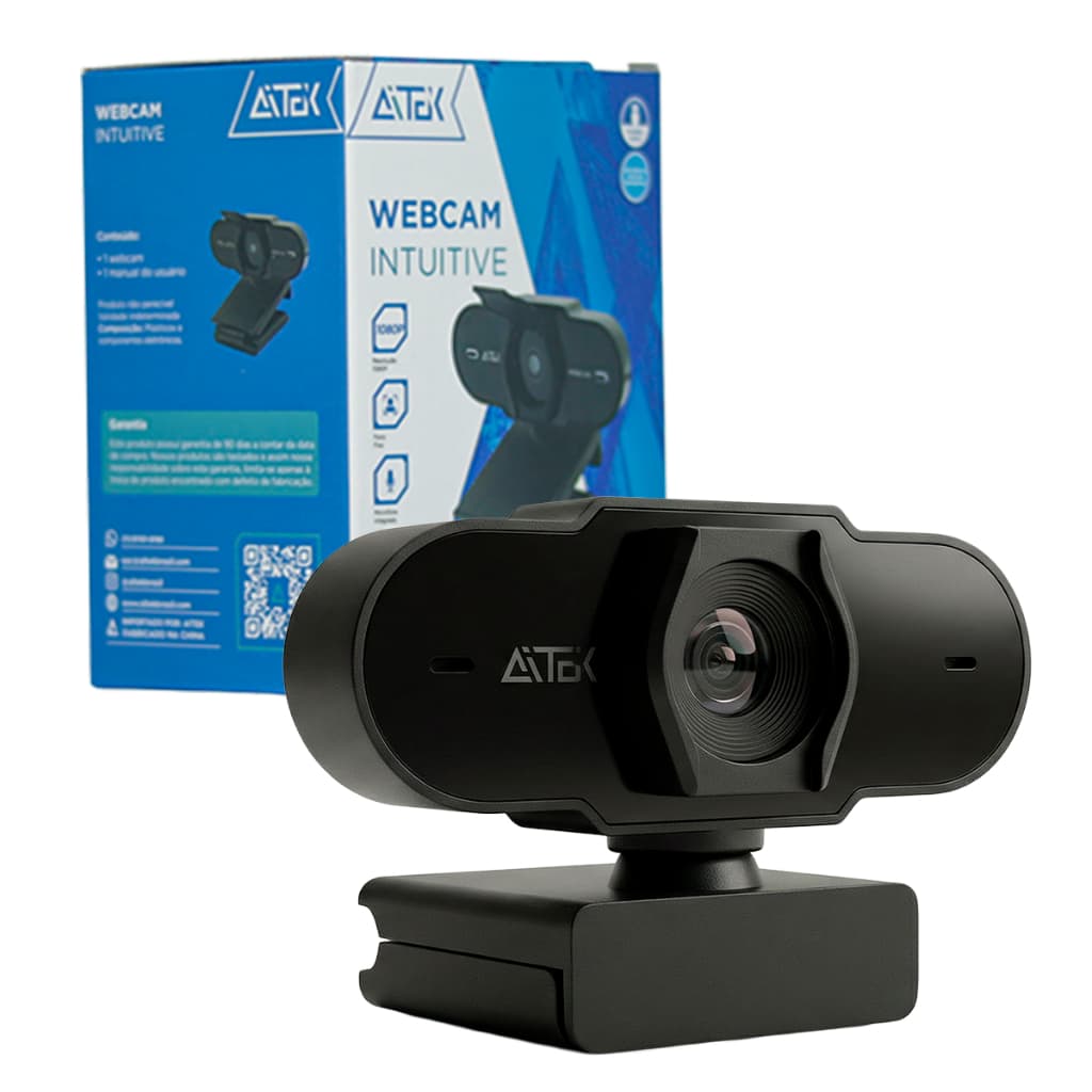 Webcam Full Hd 1080p Sigma Aitek W420 Microfone Integrado