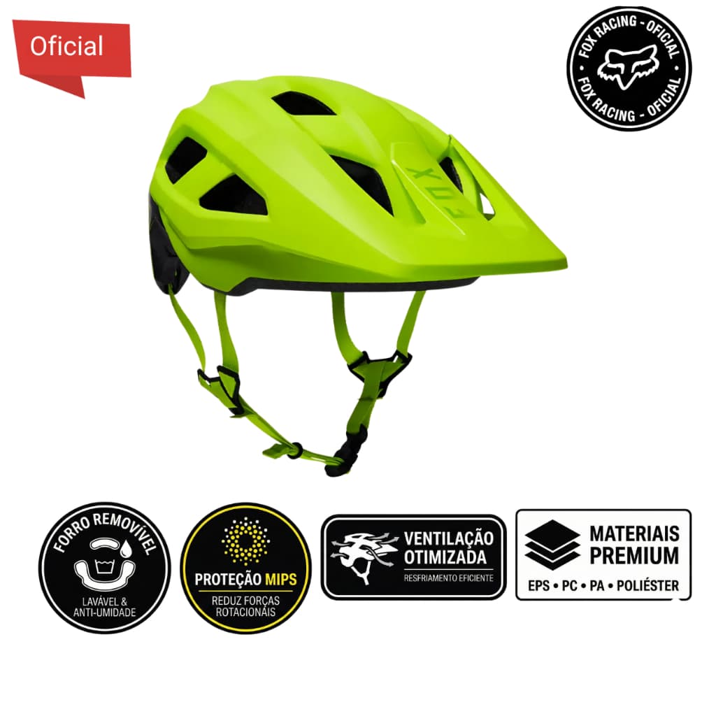 Capacete Ciclismo Mtb Bike Donwhill Fox racing Mainframe Mips Original