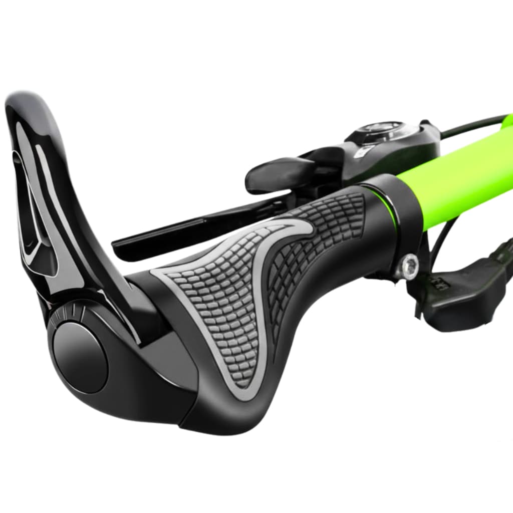 Manopla Bike Mtb Anatômica Bar End Chifre Com Trava Punho Conforto