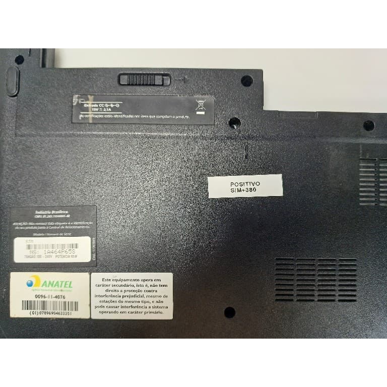 Carcaça base inferior notebook positivo sim+380