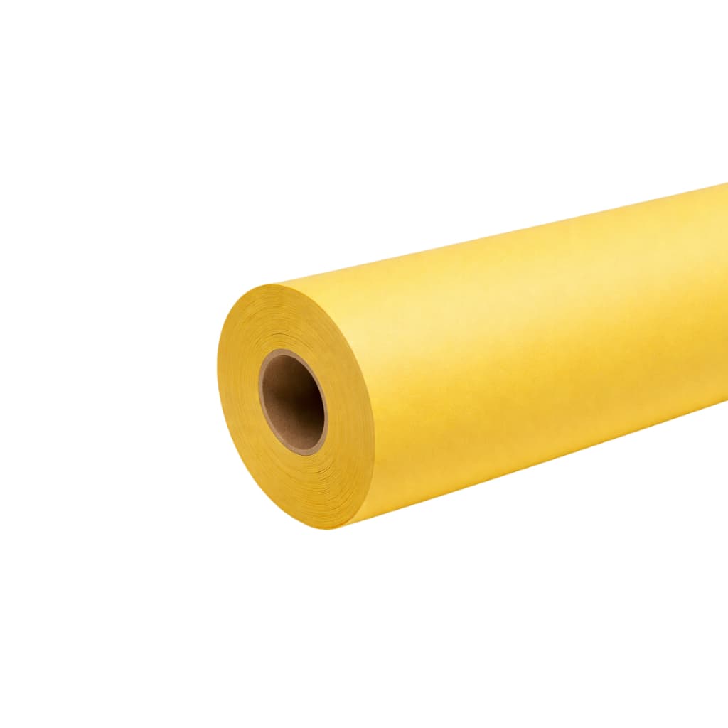 Bobina Papel Sulfite Amarelo Para Plotter 610MMX50M 120G X2P
