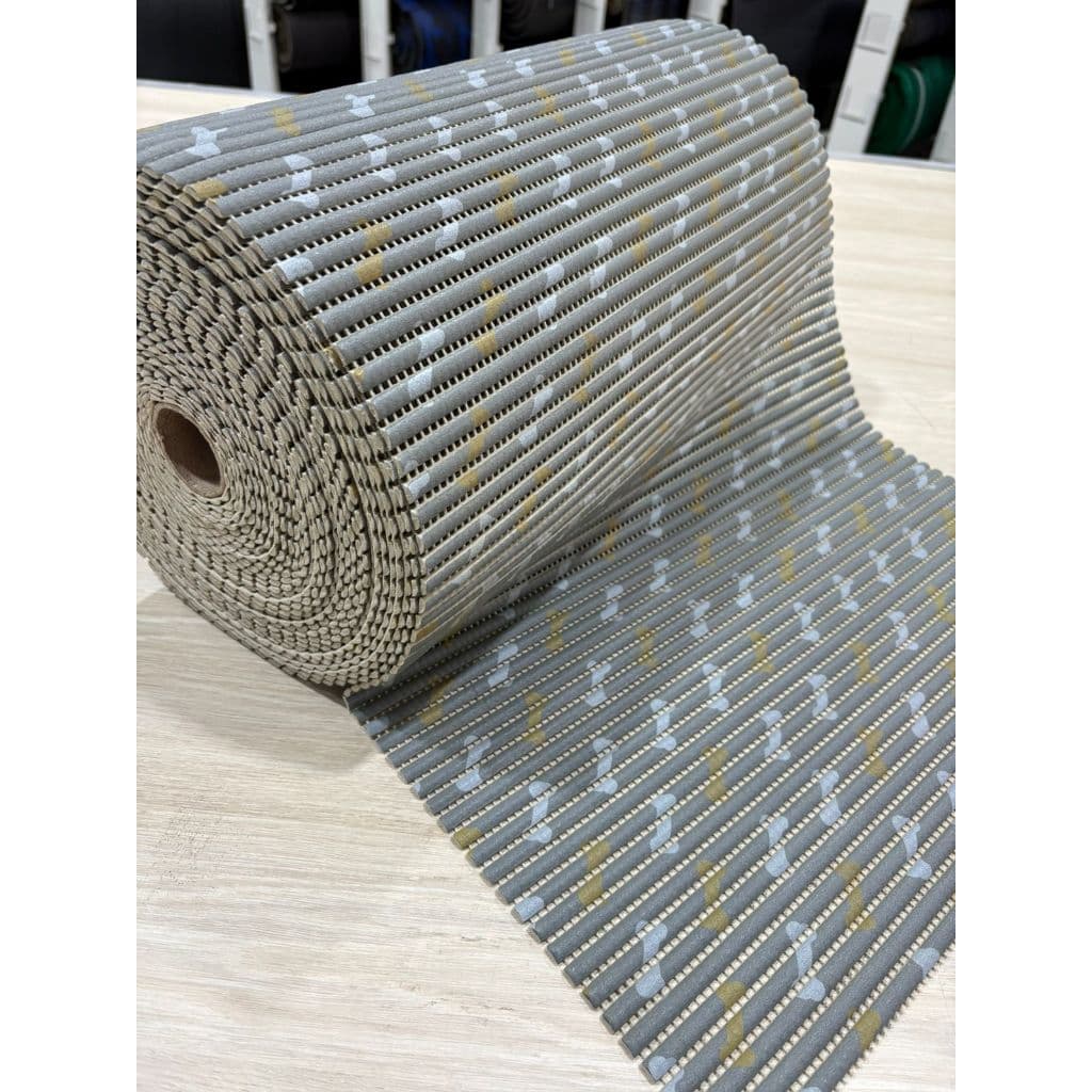 Passadeira Emborrachada Antiderrapante 45cm Largura - Toque Suave e Secagem Rápida Pet osso