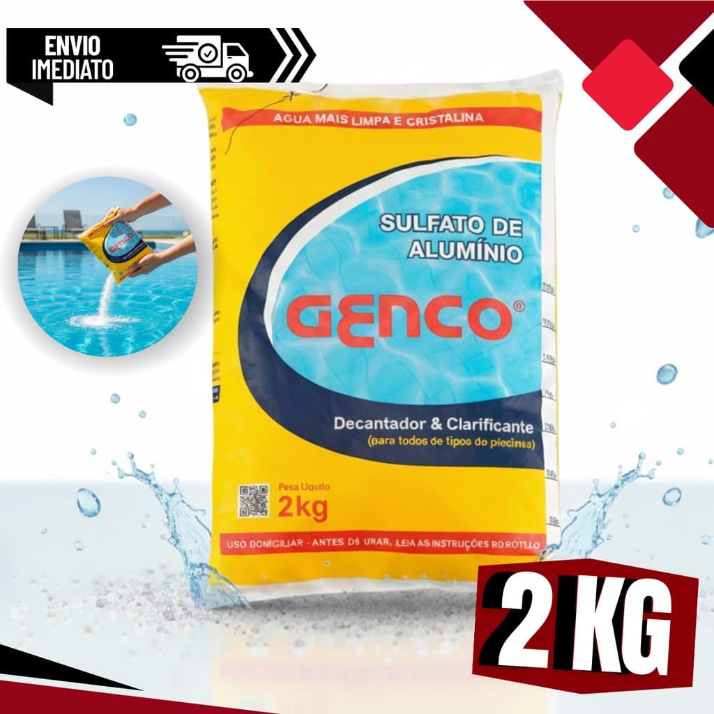 GENCO SULFATO DE ALUMINIO 2KG