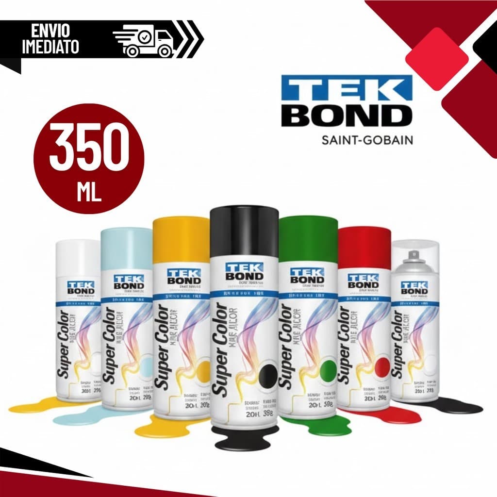 SPRAY TINTA TEKBOND 350ML