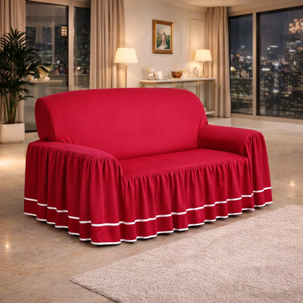 Capa De Sofa 2 Lugares Moderna Oferta Dália Peletizada