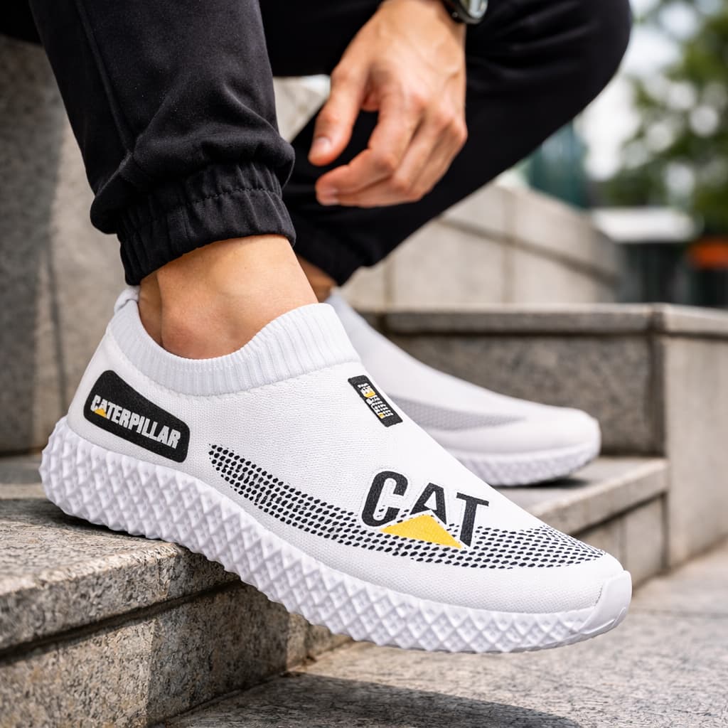 Tenis Meia Caterpillar Masculino Sapatenis Caminhada Corrida Academia