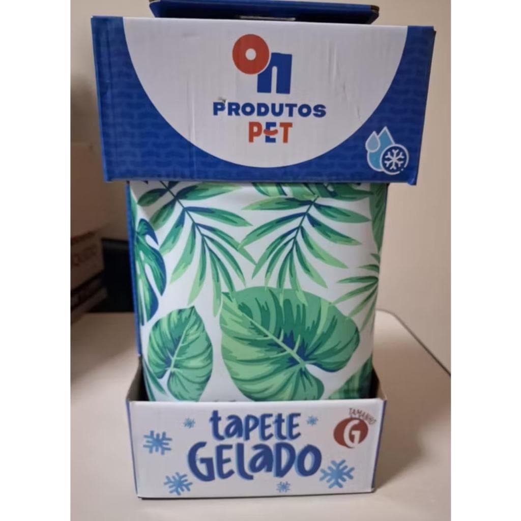 Tapete Gelado Refrescante P/cães Gatos Pets 65x50 cm