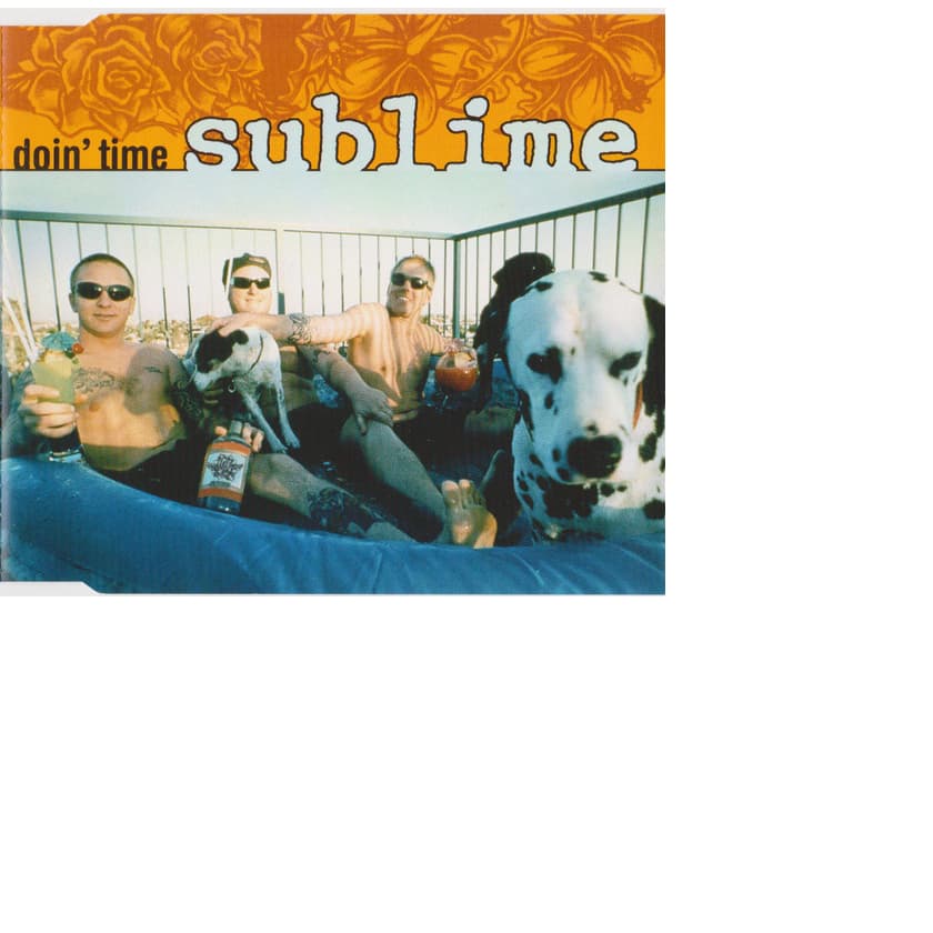 cd  single Sublime (2) – Doin' Time 6x england