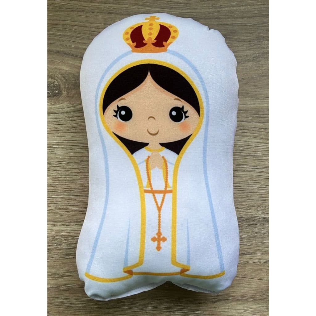 Almofada Nossa Senhora de Fátima naninha contornada Santa Naninha
