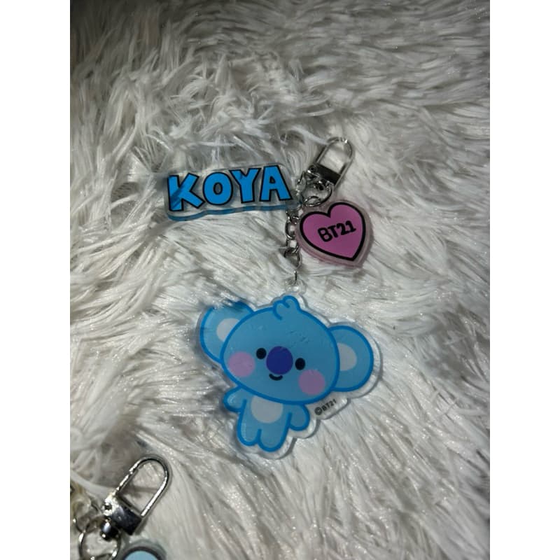 Chaveiro Acrílico BT21 BTS Army.