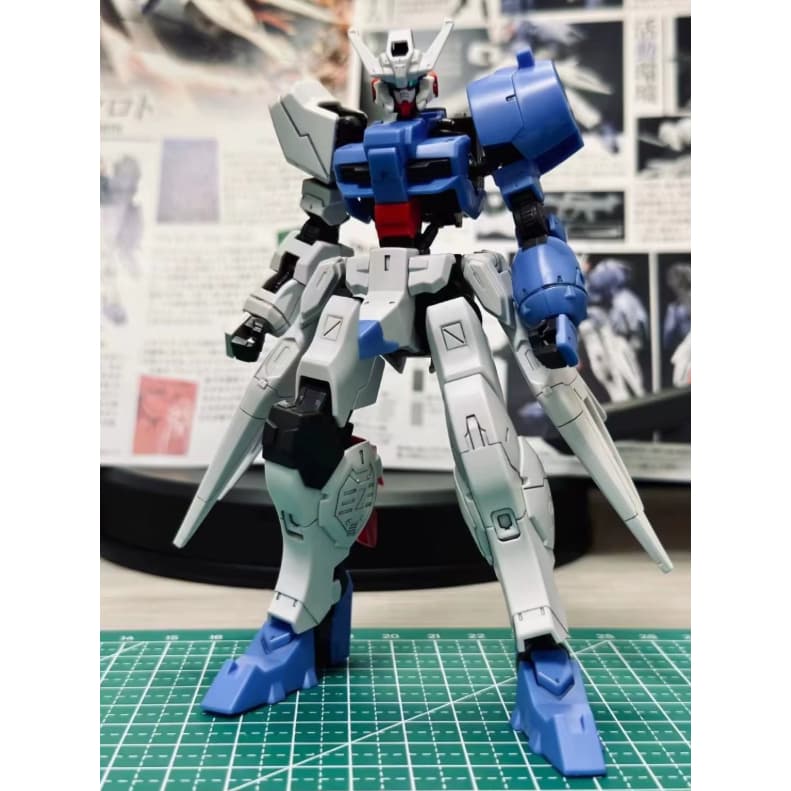 Action figure gundam astaroth cartela para montar articulado robô (não É Lego e nem bandai)