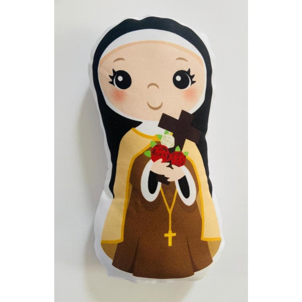 Almofada Naninha Santa Teresinha Santa Naninha Novena das Rosas