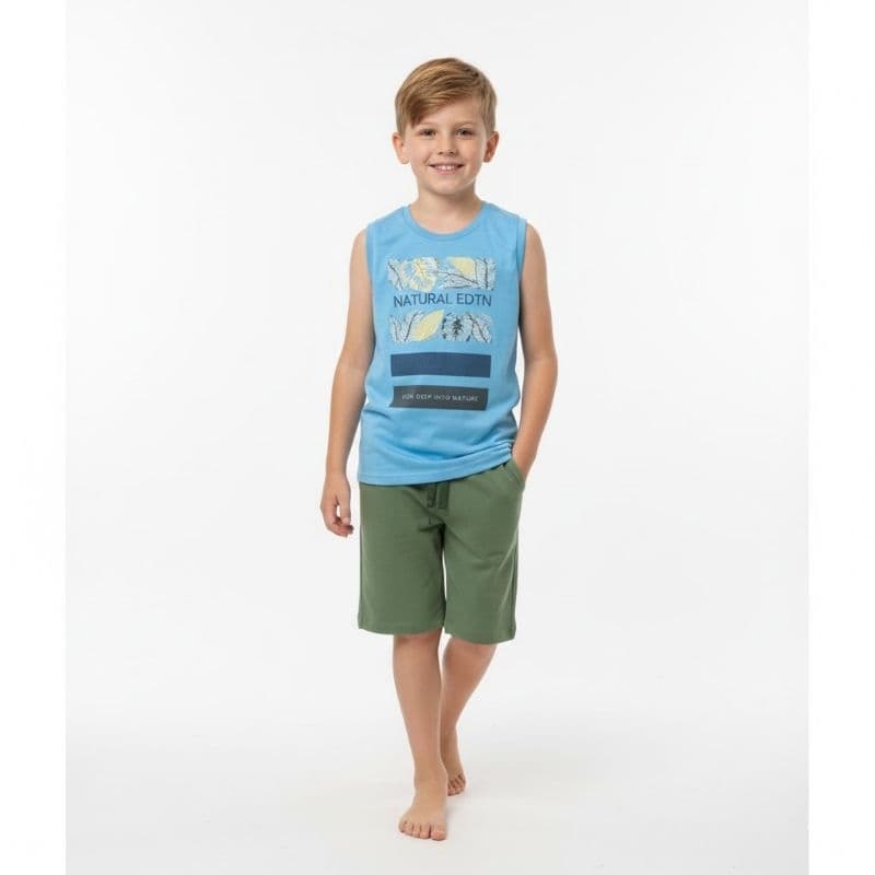 Conjunto Infantil Menino Kiko e Kika Tamanho 12 e 14| Camiseta Infantil Menino Kiko e Kika