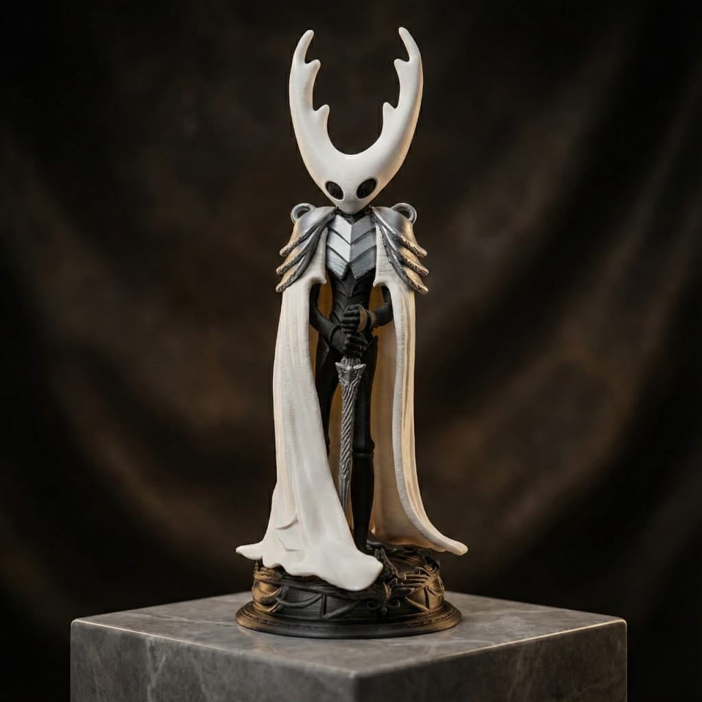 Hollow Knight - silksong - Vaso Puro Rei Pálido em 3D/ Colecionável
