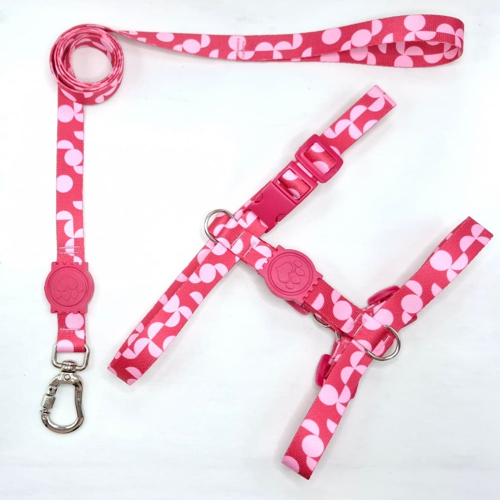 peitoral hant puchão rosa com detalhes em rosa