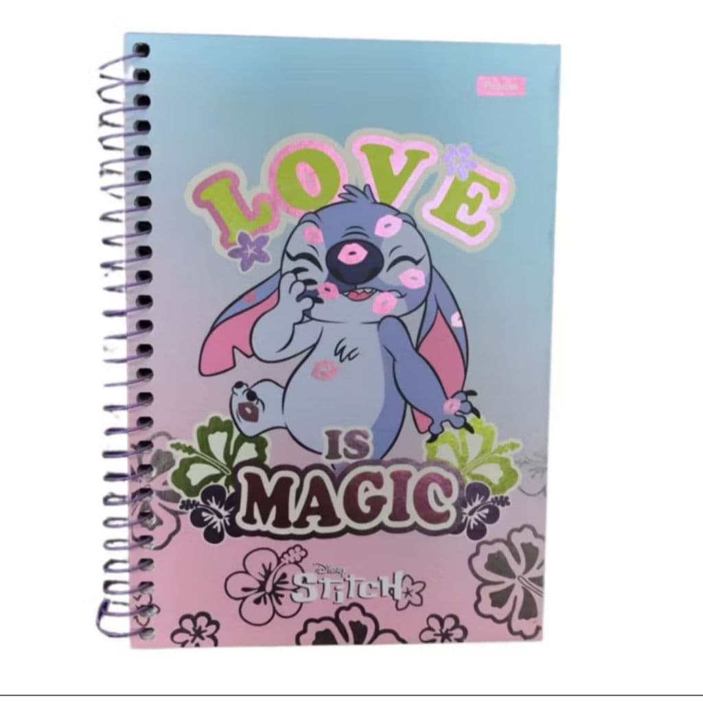 Caderno Mágico Infantil Stitch | Escolar Infantil