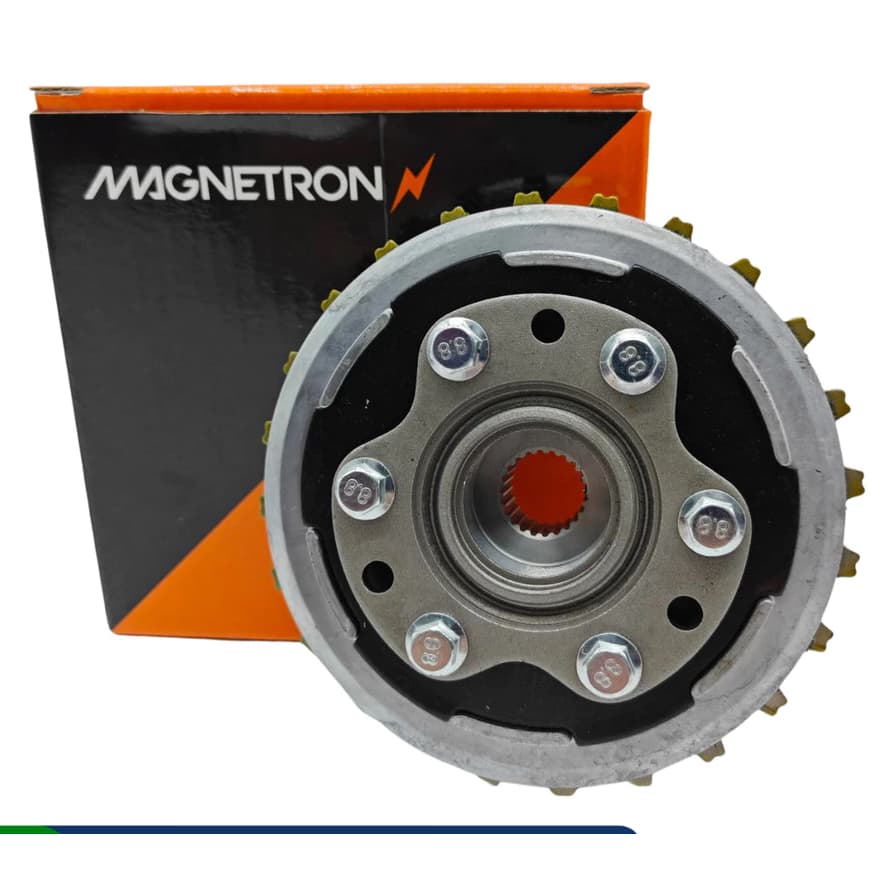 Kit De Embreagem Completa Honda Biz 110 Injetada 2016 / 2017 Original Magnetron