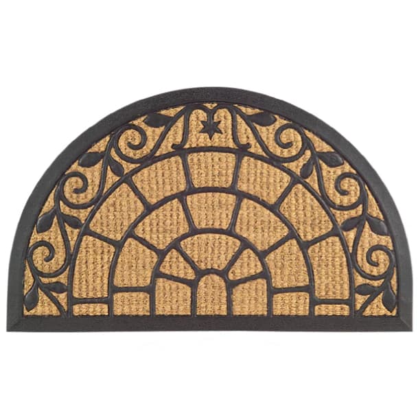 Tapete Capacho Porta Entrada Emborrachado Antiderrapante Decorativo Casa Escritório 40x60cm