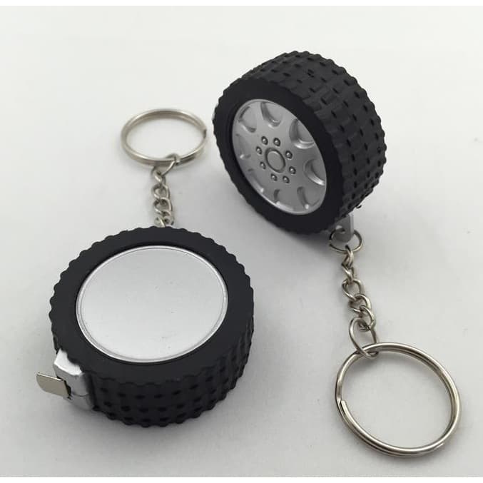Chaveiro de Trena 1 Metro - Plástica Leve e Portátil! Perfecta para hobbies, reformas e medidas diárias, fácil de armaze