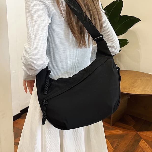 Nova Bolsa Transversal De Nylon Repelente De Água Para Mulheres Bolsa de ombro feminina, bolsa de ombro de tecido macio