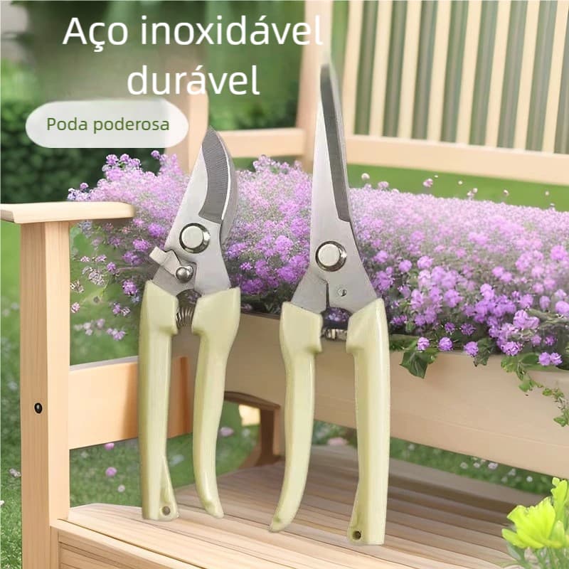Tesouras de jardinagem Super afiadas - para poda de galhos e plantas