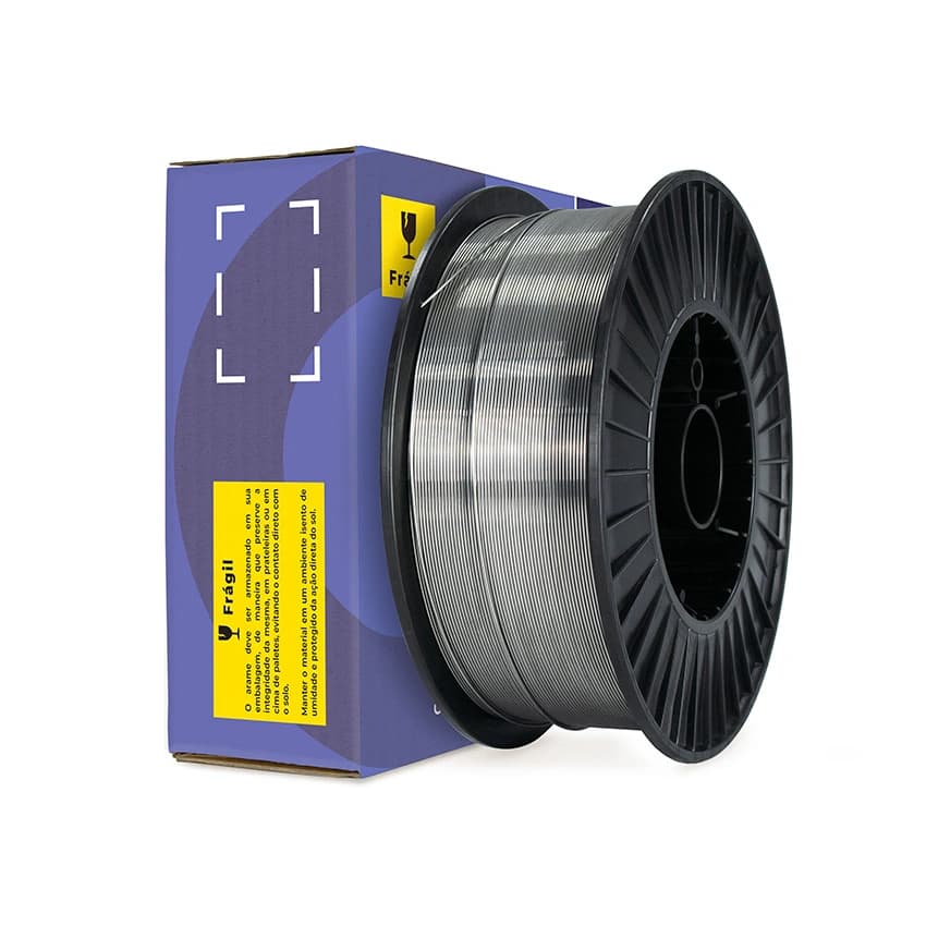 Arame De Solda MIG ER312 Inox 1.2mm Rolo 15kg