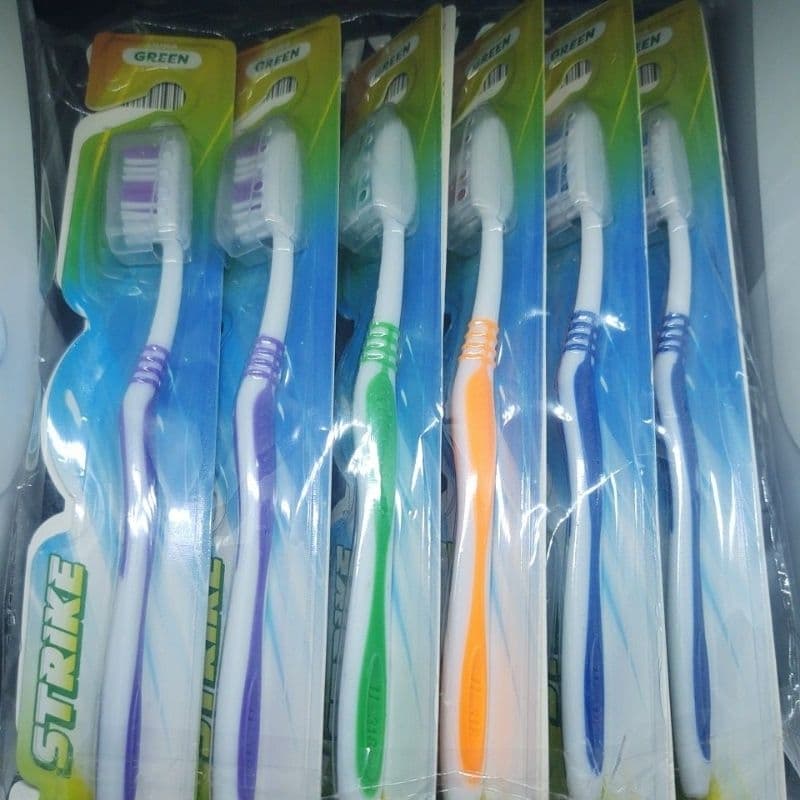 Escova De Dente Adulto 12 unidades Limpeza e Saúde bucal