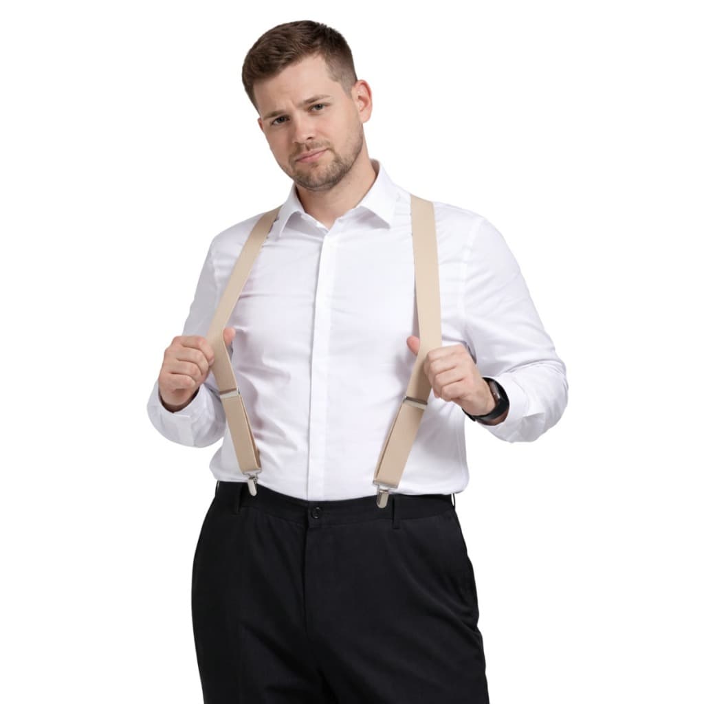 Suspensórios Masculino Plus Size Largo para homens Alto Várias Cores