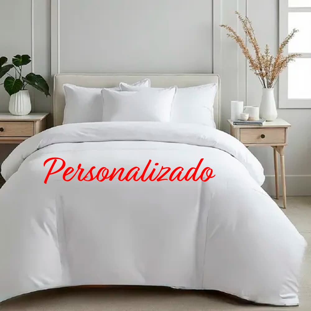 Edredom Personalizado 3 peças - edredom Solteiro - edredom Casal - Edredom Queen