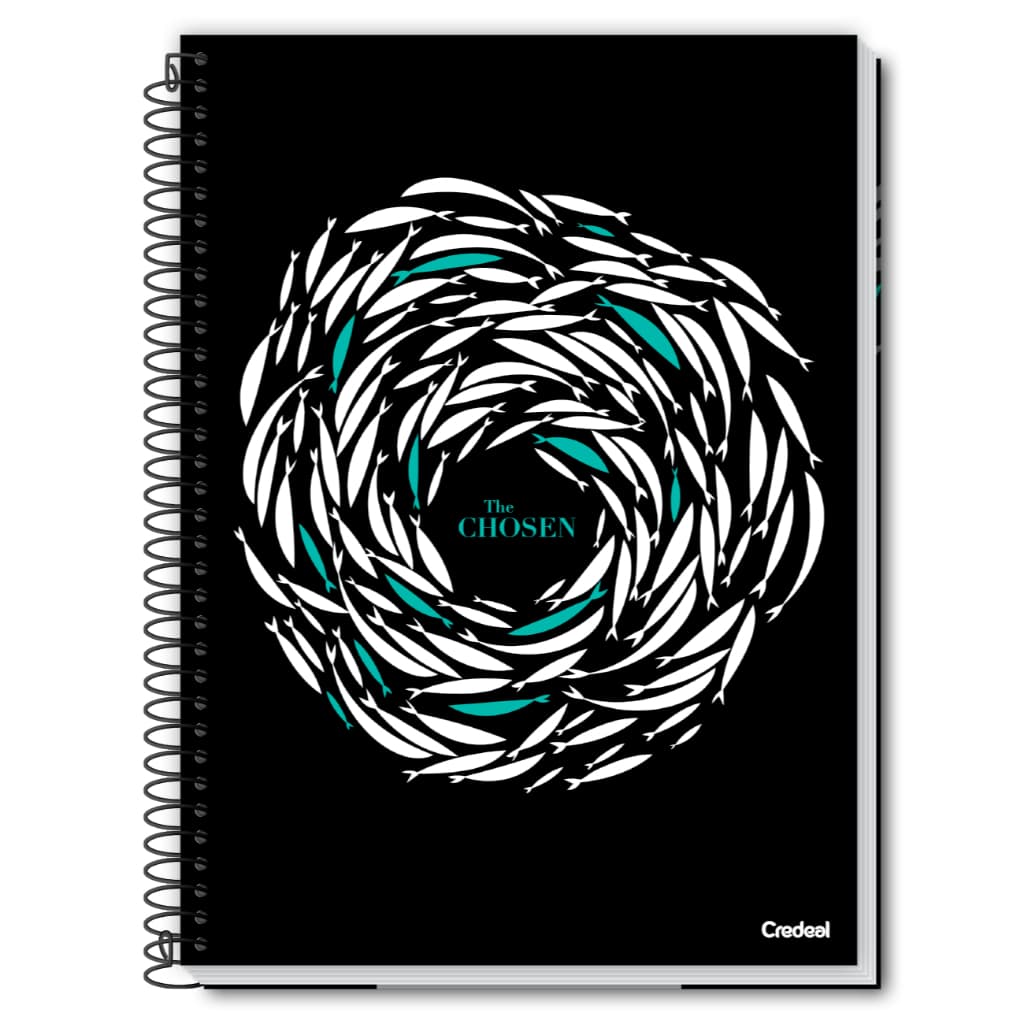 Caderno Universitário The Chosen 1 Matéria 80 Folhas Credeal